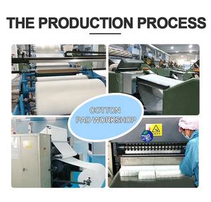 Disques de coton écologiques absorbants et doux sans peluches pour le démaquillage du visage et des ongles - Product Image 6