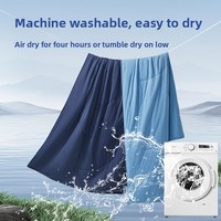 Couette d'été Asia Pro A-Class à pois, en tissu brocart double face en polyester, qualité hôtelière, lavable en machine, luxe