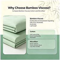 Ensemble de housse de couette en bambou bio 300tc, écologique, super king size, pour toutes les saisons, ensemble de draps rafraîchissants