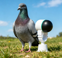 Traceur GPS Bluetooth ultra léger 2,2 g en plastique ABS écologique pour la surveillance des migratrices (pigeons, perroquets), étanche