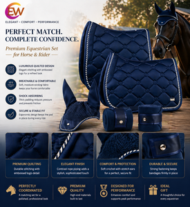 <span class=keywords><strong>Selle</strong></span> d'équitation Junda à succès, respirante, avec dos en maille, coque en coton et rembourrage en polyester, absorption des chocs, pour dressage et saut d'obstacles - Product Image 4