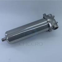 Máquina de aço inoxidável do prefilter do água do alojamento do sistema líquido industrial da filtragem do grande fluxo