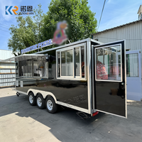 Grande remorque mobile pour pizzas à vendre, camion de restauration commerciale pour le marché européen et américain