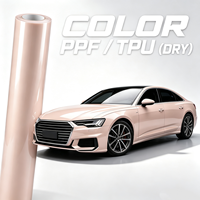Film de protection de carrosserie TPU couleur PPF 7,5 MIL, autocollant couleur anti-rayures auto-réparateur, nouveau film d'emballage OEM