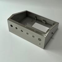 Boîtier en tôle d'aluminium et d'acier inoxydable sur mesure, tolérance de 0,1 mm, découpe laser, revêtement en poudre, service OEM