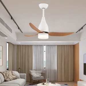 Smart Home dekorativ CB-Zertifizierung fernbedienung App Dimmer-Steuerung 42 Zoll 46 Zoll 52 Zoll Led Deckenventilator mit Licht
