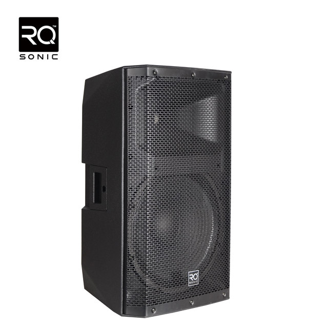 RQSONIC CAC15D3 500W Active Digital Amplifier Powered Sound Plastic Professional PA System 15 Inch Active Speaker