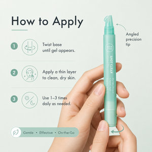 2% Salicylic Acid Acne Clearing Gel Pen <strong>Derm</strong> Tested Blemish <strong>Care</strong> Fast Absorbing Acne Gel Pimple Treatment Acne Spot Corrector - Product Image 5