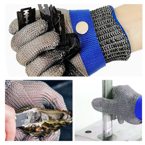 ถุงมือป้องกันการบาด ระดับ A9 ทนต่อการบาดและการเจาะ สำหรับงานเชือดสัตว์และอุตสาหกรรมเคมี - Product Image 5