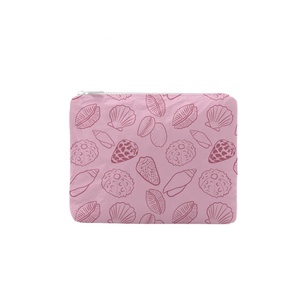 Pochette en Tyvek personnalisée, légère, de taille moyenne, avec fermeture éclair, imperméable, écologique, logo personnalisé, usage quotidien, trousse de maquillage - Product Image 4