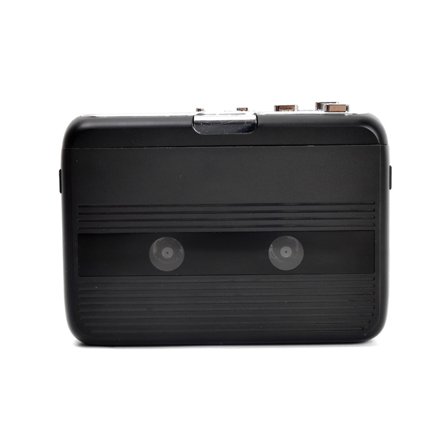 TON007B Retro Nostalgic Portable FM Radio Cassette Walkman Black BT Connection New Tape Machine Cassette Recorders Players