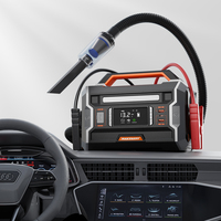 Portable 60000mAh 1800A Maxcellent/OEM Car Battery Booster Air Blower Jump Starter Power Bank Tire Inflator USB-A/USB-C