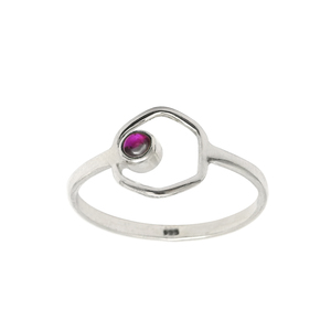 Anillos de rubí hechos a mano con piedra natal de Julio auténtica, anillos de plata de ley 925 de moda fina, joyería hecha a mano de lujo para ella a granel - Product Image 1