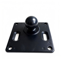 Support d'écran VESA en aluminium 1,5 pouce 1 pouce avec rotule 10g pour base d'ordinateur IPC de moniteur de tracteur de machines agricoles