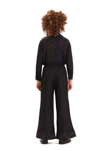 Conjunto de <span class=keywords><strong>Disfraz</strong></span> Vintage <span class=keywords><strong>Disco</strong></span> para Niños - Camisa Brillante de Poliéster de Manga Larga y Pantalones Acampanados para Fiesta de Halloween/Actuación en Escenario - Product Image 6