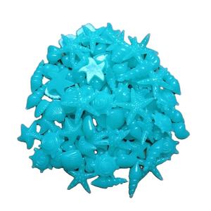 Pietre Luminose Decorative per Acquario, Ciottoli Luminosi, Conchiglie Marine, Stelle Marine, Decorazioni Solari per Acquari - Product Image 3