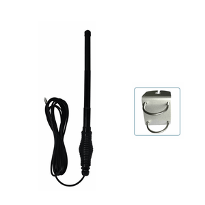 เสาอากาศรถยนต์แบบสปริงบาร์เรล 245 MHz หรือ VHF UHF สีดำหรือสีขาว สำหรับวิทยุสมัครเล่น - Product Image 1
