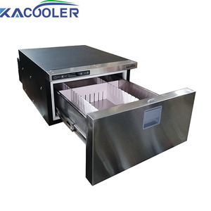 Compresor 24V Refrigerador de coche Menos 12 grados Cajón de congelación rápida Nevera Fácil uso para carrito de comida <span class=keywords><strong>Camper</strong></span> Van - Product Image 3