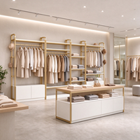 Présentoir pliable pour lingerie, vêtements et articles de mode, idéal pour salons professionnels, boutiques et présentations de vêtements
