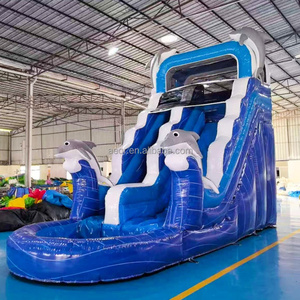 Tobogán Acuático Inflable Grande para Exteriores, Gran Éxito de Ventas en Europa y Estados Unidos, Uso Comercial, Garantía de 3 Años, Fabricado por Fabricantes Chinos - Product Image 2