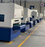 Machine de polissage et d'ébavurage pour surfaces en acier inoxydable et aluminium, machine à chanfreiner pour polisseuse de métaux
