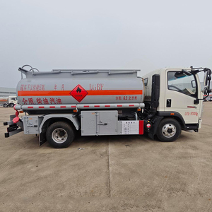 รถบรรทุกถังน้ำมัน SINOTRUK HOWO 4X2 รถบรรทุกจ่ายน้ำมันเคลื่อนที่แบบใหม่สำหรับเก็บน้ำมันและน้ำ  แบบแมนนวล - Product Image 3