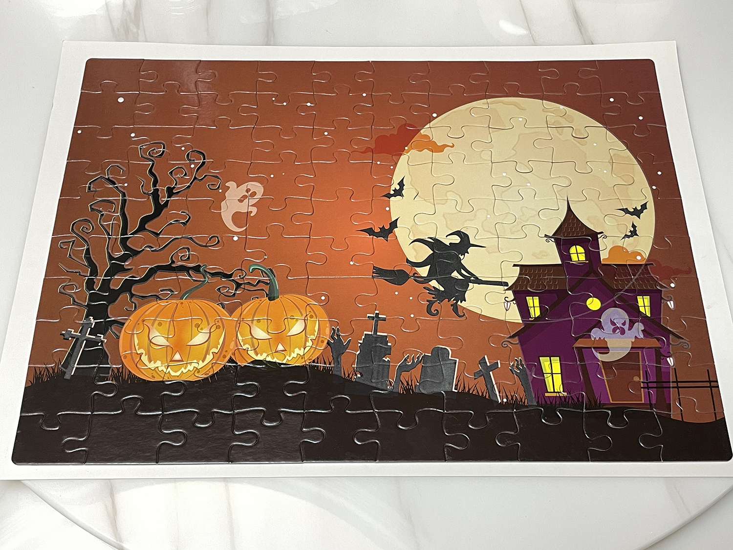 Halloween Glow In Dark Puzzle
