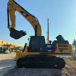 Excavatrice sur chenilles d'occasion de qualité, 36 tonnes, Cat336D, avec chenilles en caoutchouc, garantie, stock suffisant disponible - Product Image 3