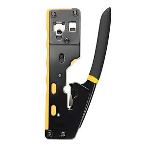 Double usage 8P 6P Double usage Mesh Wire Peeling Cutting Wire <span class=keywords><strong>Pince</strong></span> Cheap Multifunction Through-Hole Fiber Optic Equipment - Product Image 3