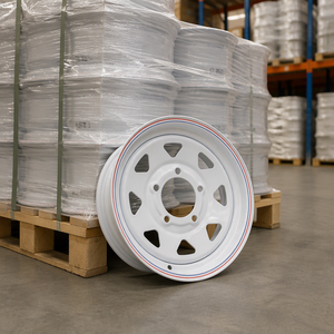 Jante de <span class=keywords><strong>remorque</strong></span> en acier renforcé à 5 trous de 14 pouces, fabrication OEM, capacité de charge élevée, pièces de rechange pour <span class=keywords><strong>remorque</strong></span> - Product Image 4