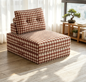 Sofá Cama Modular Comprimido Sin Módulos Deslizantes, Base Antideslizante, Espuma de Alta Densidad de 4 Capas, Se Desplega a 2m de Profundidad, 200cm - Product Image 2
