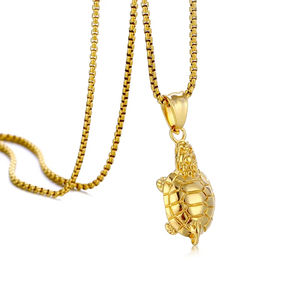Vintage <span class=keywords><strong>Casting</strong></span> Animal Tortue Pendentif Collier Européen et Américain Personnalisé Ornement Mode Hommes et Femmes - Product Image 6