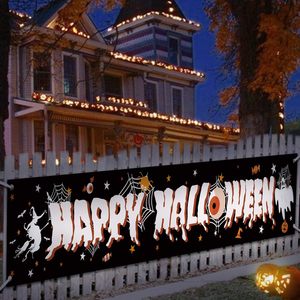 Letrero de Advertencia para Halloween: No Entrar al Jardín, Decoración Espeluznante con Sangre Fingida, Pancarta Larga, Decoración Personalizable - Product Image 2