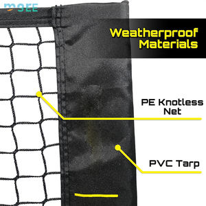SeeMore Mini Red de práctica de bolas de pepinillo portátil de alta calidad, equipo de entrenamiento para interiores y Exteriores de 5 pies de ancho para espacios pequeños - Product Image 4