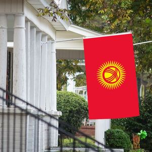 <span class=keywords><strong>Bandera</strong></span> de <span class=keywords><strong>Kirguistán</strong></span> de 3x5 pies Impresa Personalizada a una Cara, Personalizable para Todas las Banderas Nacionales y Banderas de Exhibición. - Product Image 4