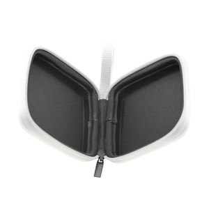 XWT PU cuir personnalisé fermeture éclair étui de rangement pour écouteurs Protection inodore antichoc étanche coque dure matériel Style de sac - Product Image 3