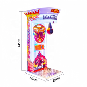 Máquina de Juego de Boxeo Arcade con Monedas, Electrónica, para Deportes, Ultimate Big Punching Bag, para <span class=keywords><strong>Ganar</strong></span> <span class=keywords><strong>Dinero</strong></span> <span class=keywords><strong>en</strong></span> Línea - Product Image 5