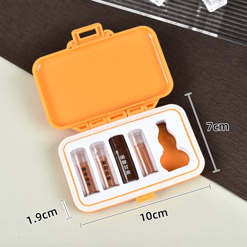 Orange [Boîte seule, sans médicament ni flacon de gourde inclus]
