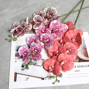 กล้วยไม้เจ็ดหัวผีเสื้อหรูหราสง่างามและหรูหราตกแต่งบ้านตกแต่งฉาก - Product Image 3