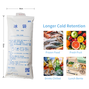 Paquete de Hielo Refrigerante Espesado de Grado Alimenticio de 1000 ml, Sin Fugas, Enfriamiento Rápido, para Mantener los Alimentos Frescos y Fríos - Product Image 2