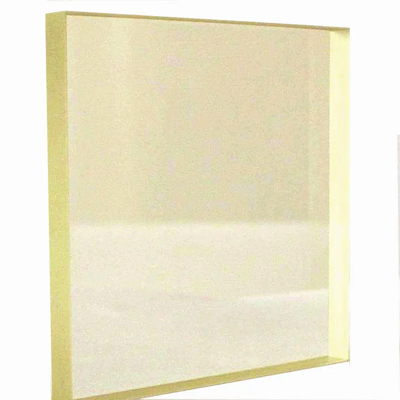 Pb Anti Radiation Glasses X Ray Shielding Lead Glass Sheet / Plate