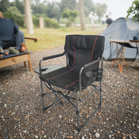 Chaises pliantes de camping, de plage, de jardin, de pêche, de loisirs en plein air, portables, capacité personnalisée de 120 kg