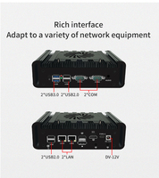 BKHD kipas angin sunyi industri, PC Mini 12 Gen N150 2*1G Gigabit Lan 2 * COM HD/DP/tipe-c 4 tampilan 6 * USB DDR5 WIFI/LTE/5G