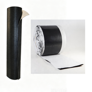 Membrane en polyéthylène extrudé pour protection des fondations, membrane gaufrée 2 x 20 mètres |   Protection des fondations - Product Image 1