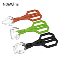 Nouveau Design Reptile Accessoires Divers Plastique Reptile Boîte Nettoyage Alimentation Outils Ciseaux Insecte Clip avec Évents