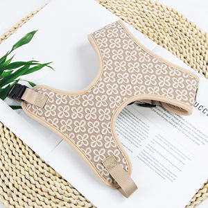 Hoa Crochet Mềm Độn Con Chó Khai Thác Thiết Lập Vật Nuôi Cổ Áo Dây Xích Con Chó Sang Trọng Khai Thác Với Phân Của Các Nhà Sản Xuất Túi Vật Nuôi Nguồn Cung Cấp - Product Image 2