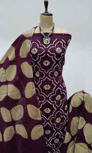 Costume Salwar Kameez traditionnel indien et pakistanais en satin, coupe A, pour le printemps, avec robe élégante - Product Image 2