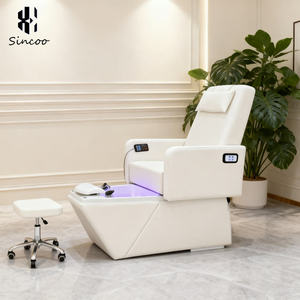 Sillón de Masaje de Pies Multifuncional de Lujo, Reclinable, Eléctrico, Personalizado para Salón de Uñas, Pedicura y Manicura - Product Image 4