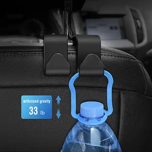 Colgador de asiento de coche, adornos de almacenamiento multifunción, joyería, Interior de coche, gancho trasero oculto para asiento trasero - Product Image 2