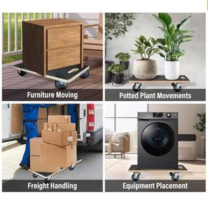 Placa móvil <span class=keywords><strong>muebles</strong></span> refrigerador sofá gabinete Dolly Mover Dolly plataforma <span class=keywords><strong>de</strong></span> madera Dolly Trolley para transporte <span class=keywords><strong>de</strong></span> <span class=keywords><strong>muebles</strong></span> - Product Image 6